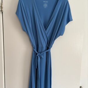 Nine West Blue Wrap Dress Never Worn